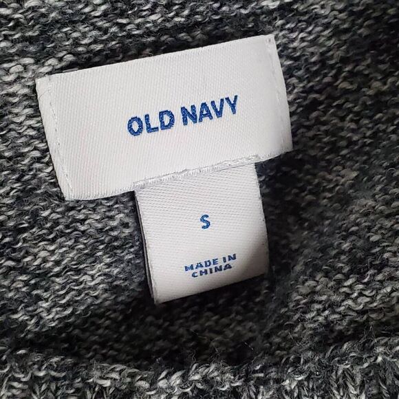 Old Navy Women’s Gray Marled Knit Long Sleeve Pullover Sweater Size Small - Picture 5 of 7